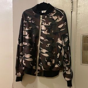 KASH Army Fatigue Bomber Jacket